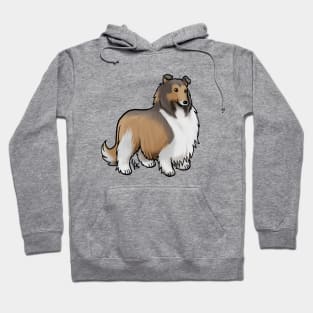 Dog - Rough Collie - Sable Hoodie